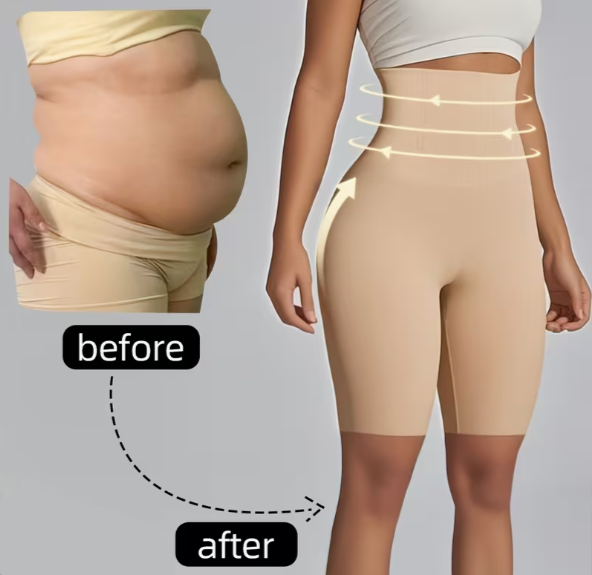 High-Waist Sculpting Shorts